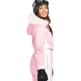 Women's Powder Pink Snow Suit