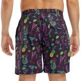 Neon Nightcap Stretch Swim Trunks - 7.5" Inseam