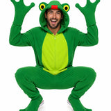 Men’s Pop-Out Tongue Frog Costume