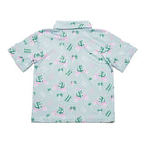 Toddler Boy's Golf Cart Gator Golf Polo