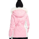 Women's Powder Pink Snow Jacket