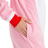 Women's Pink Rudolph Jumpsuit
