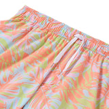 Leaf Luster Stretch Swim Trunks - 6" Inseam