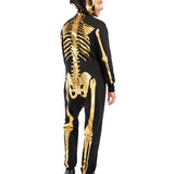 Gold Skeleton Couples Costumes