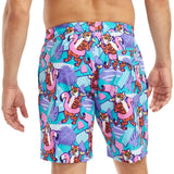 Cool Cats Stretch Swim Trunks - 7.5" Inseam