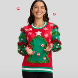 Women's Deck the Halls Game Ugly Christmas Sweater