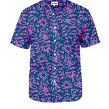 Men's Sketchy Surfer Hawaiian Shirt