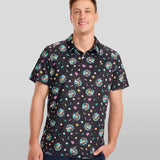 Men's Cart Dog Golf Polo