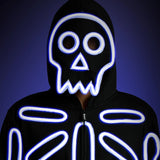 Matching Neon LED Skeleton Couples Costumes