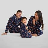 Baby Boy's Rudolph Lapel Pajama Set