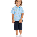 Toddler Boy's Sizzlin' Swing Golf Polo