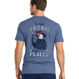 Men's Low Places Eagle Tee