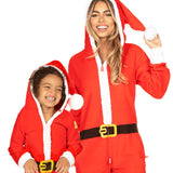Mommy & Me Santa Christmas Jumpsuits