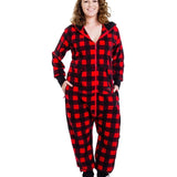 Women's Lumberjack Plus Size Jumpsuit