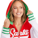 Women's Sporty Santa Jumpsuit