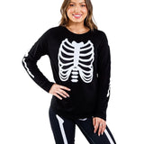 Women's Long Sleeve Skeleton Shirt
