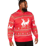 Men's Christmas Climax Big and Tall Ugly Christmas Sweater