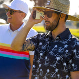 Men's Monochrome Moonlight Polo Shirt