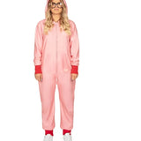 Women's Christmas Story Bunny Jumpsuit