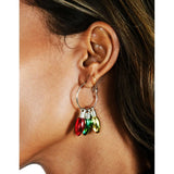 Bulb Hoop Earrings