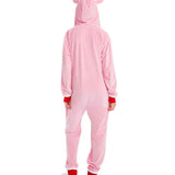 Women's Pink Rudolph Jumpsuit