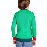 Boy's Little Present Ugly Christmas Sweater