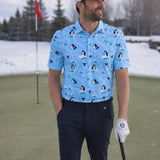 Men's Penguin Putter Golf Polo