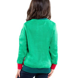 Girl's Little Present Ugly Christmas Sweater