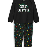 Toddler Boy's Get Gifts Crew Neck Pajama Set
