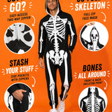 Men's Skeleton Costume