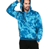 Men's Deep Blue Fleece Hoodie