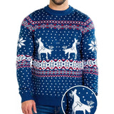 Men's Reindeer Climax Ugly Christmas Sweater