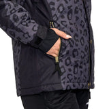 Women's Midnight Leopard Snow Jacket