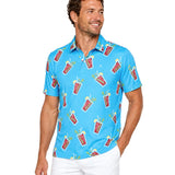 Men's Breezy Bloody Mary Golf Polo