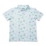 Girl's Golf Cart Gator Golf Polo