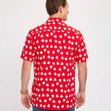 Men's Heartbeat Button Down Shirt