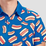 Men's Hot Dog Golf Polo