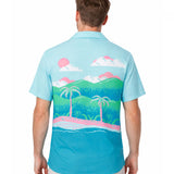Men's 8-Bit Paradise Cabana Shirt