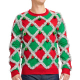 Men's Tacky Tinsel Ugly Christmas Sweater