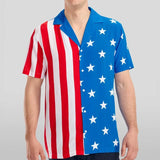 Men's Vertical Flag Cabana Shirt