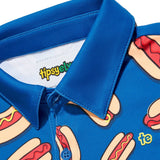 Toddler Boy's Hot Dog Golf Polo