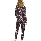 Women's Black Magic Halloween Pajama Set