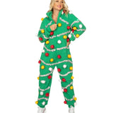 Matching Oh Christmas Tree Couples Jumpsuit