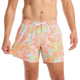 Leaf Luster Stretch Swim Trunks - 6" Inseam