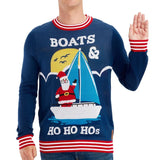 Men's Boats & Ho Ho Hos Ugly Christmas Sweater