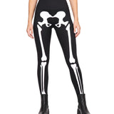 Skeleton High Waisted Leggings