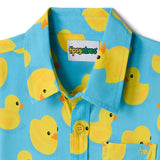 Boy's Rubber Ducky Hawaiian Shirt