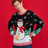 Men's Frisky Frosty Pump Ugly Christmas Sweater