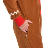 Men's Gingerbread Man Jumpsuit