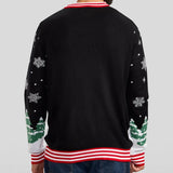 Men's Frisky Frosty Pump Ugly Christmas Sweater